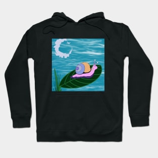 Snail Over Water Hoodie